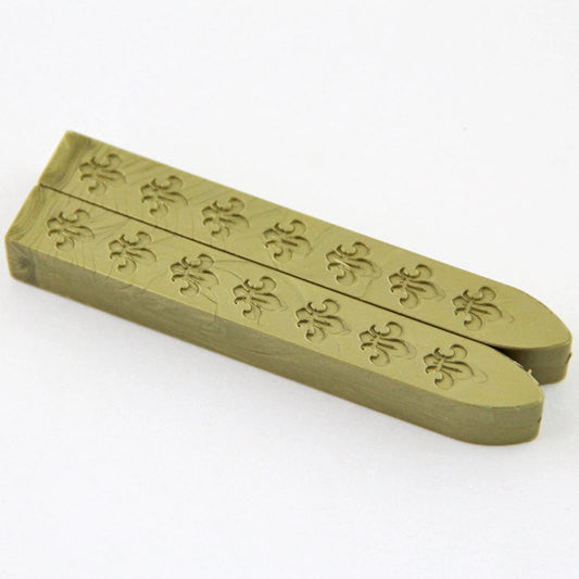 2 pcs Dark gold Sealing Wax sticks for Wax Seal Stamp – DokkiDesign